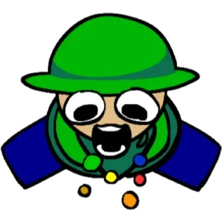 ⬇️ emoji 2D Bandu [ @BambiYes ] Telegram sticker 15 of 25