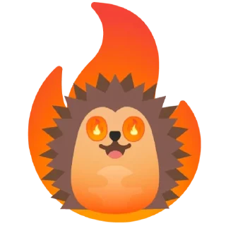 🌟 emoji ёжики by @jilenne Telegram sticker 22 of 54