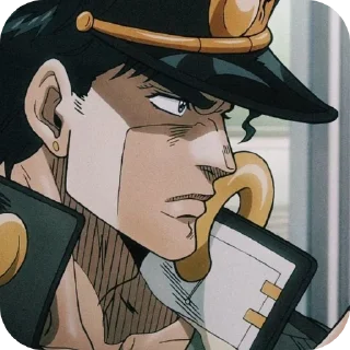 😶 emoji Jotaro Kujo ➩ @Earth928B Telegram sticker 16 of 70