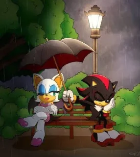 🌟 emoji Rouge и Shadow Telegram sticker 9 of 70