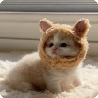 😧 emoji Стикерпак котиков @mycozylittlecorner Telegram sticker 14 of 120