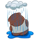 😞 emoji Honey Bear Telegram sticker 16 of 31