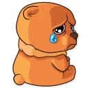 😢 emoji Honey Bear Telegram sticker 19 of 20