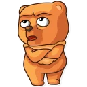 🙄 emoji Honey Bear Telegram sticker 9 of 20