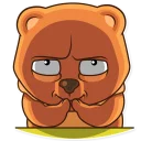 😈 emoji Honey Bear Telegram sticker 11 of 20