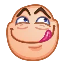 😋 emoji Meme Emoji @xkysluv Telegram sticker 9 of 106