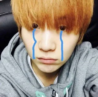 😭 emoji yoongi by @nadwwi Telegram sticker 13 of 23