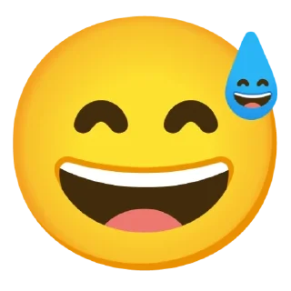😅 emoji Crazy emoji Telegram sticker 12 of 88