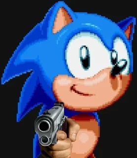 🔫 emoji соник про Telegram sticker 7 of 33