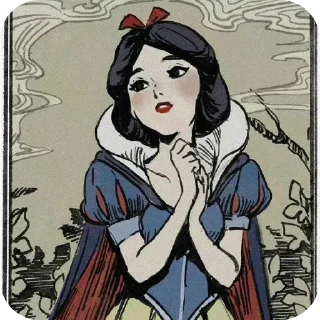 🍎 emoji Snow White Telegram sticker 13 of 13