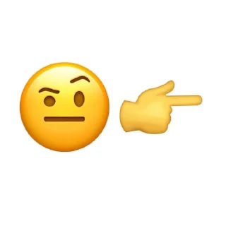 🤨 emoji Для переговоров 2 часть Telegram sticker 6 of 51
