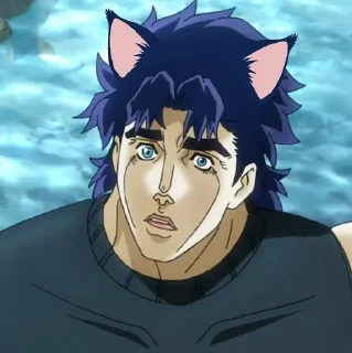😻 emoji Джонатан Джостар Telegram sticker 8 of 13