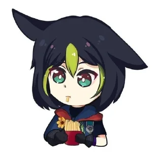 🍟 emoji Тушканчик Telegram sticker 17 of 103