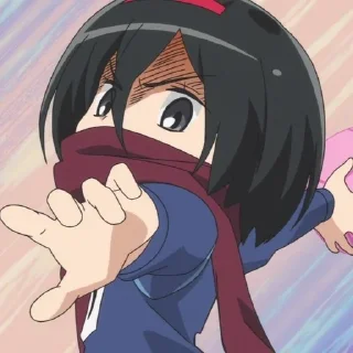 😡 emoji shingeki kyojin chuugakkou Telegram sticker 23 of 30