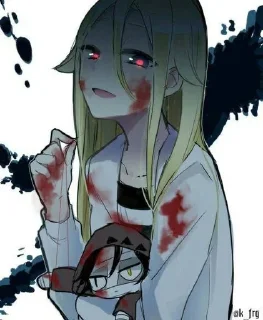 💟 emoji Angels of Death. Telegram sticker 18 of 71
