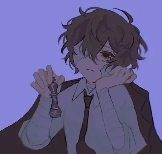 🌟 emoji дазай Telegram sticker 23 of 51