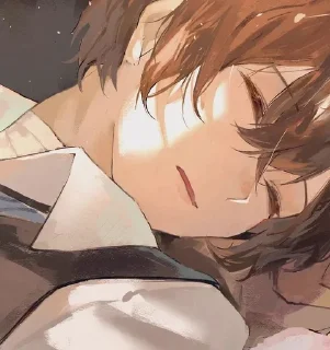😴 emoji дазай Telegram sticker 6 of 51
