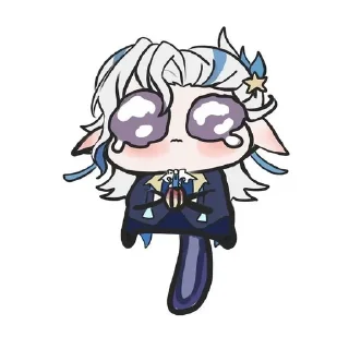 🥺 emoji Неви и Ризли: от @jellyfish002 Telegram sticker 13 of 91