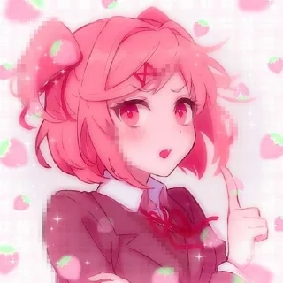 🍥 emoji Нацуки🍰 Telegram sticker 13 of 52