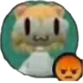 😡 emoji Neco Arc @AbbiStik Telegram sticker 9 of 47