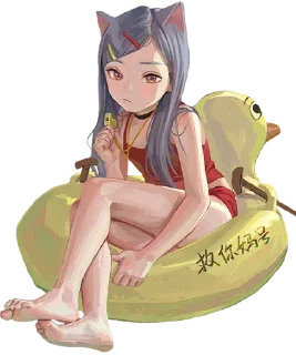 🐱 emoji Неко-Тянки @anime_stickerr Telegram sticker 10 of 20