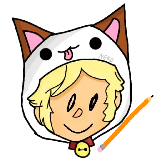 😝 emoji Неко Telegram sticker 24 of 39