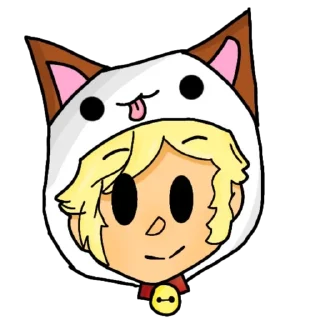 Sticker from Неко