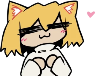 😍 emoji Неко Telegram sticker 20 of 40