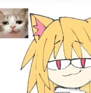 🌟 emoji Неко Telegram sticker 6 of 23