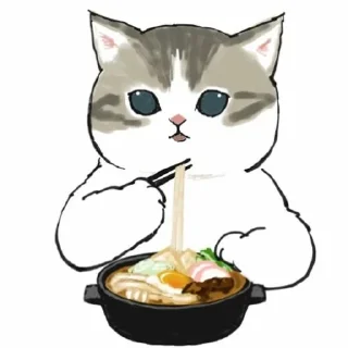 🎀 emoji (⁠◠⁠‿⁠・⁠)⁠—⁠☆ Moju_Sand cats2! Telegram sticker 11 of 23