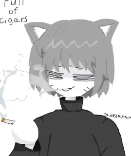 🦹‍♂ emoji Неко Арк емаеее: @LordofTheDuc Telegram sticker 9 of 120