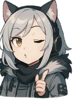 🌟 emoji Neko Safri Telegram sticker 16 of 31