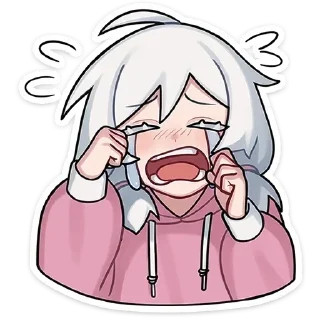 😭 emoji Оля без надписей@Redaesha Telegram sticker 23 of 48