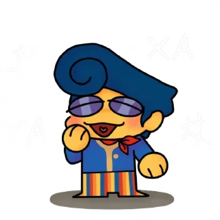 😂 emoji Small Wally Telegram sticker 8 of 17