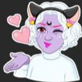 🌟 emoji Няшка Кошка UwU Telegram sticker 5 of 26