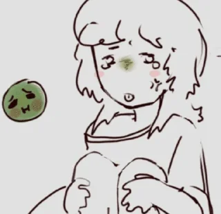 🤢 emoji Дурашк¦ @Clovvvr Telegram sticker 5 of 25