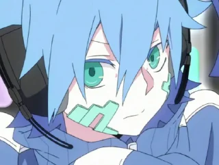 😠 emoji Ene by @anime_sticker Telegram sticker 9 of 10