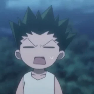 🌟 emoji Gon: Hunter x Hunter Telegram sticker 12 of 41