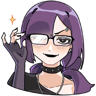 😉 emoji Яна без надписей @TgSticker Telegram sticker 22 of 49