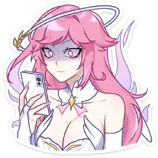 😐 emoji Сиерин без надписей • @stickers_vk Telegram sticker 8 of 49