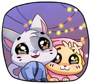 ❄ emoji @stickers_vk без надписей зимние бисквит и ванилька Telegram sticker 9 of 49