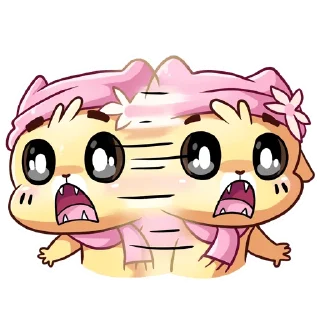 😨 emoji @stickers_vk без надписей зимние бисквит и ванилька Telegram sticker 17 of 49