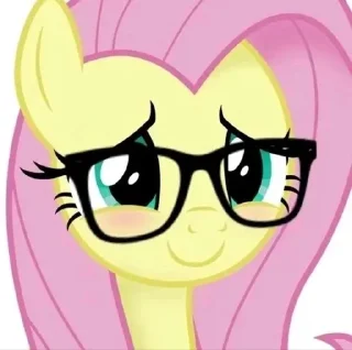 Sticker from fluttershy ^^ 🐰