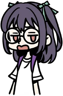 🤨 emoji mini neo twewy Telegram sticker 15 of 31