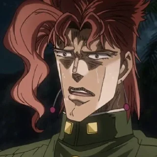 🍒 emoji Noriaki Kakyoin @diosstickers Telegram sticker 15 of 120