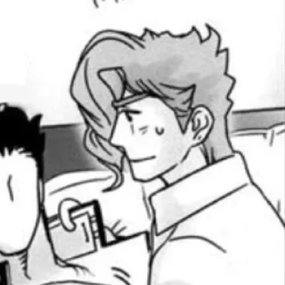 😅 emoji Kakyoin Noriaki Telegram sticker 21 of 79