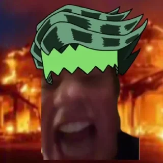 🤬 emoji JoJo MeMe 4 @diosstickers Telegram sticker 21 of 120