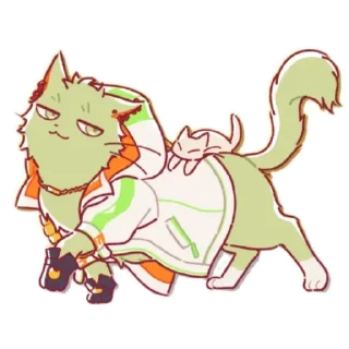 🐱 emoji Парадокс лайв кот Telegram sticker 12 of 29