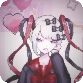 ❤️ emoji Dark KAngel Telegram sticker 11 of 34
