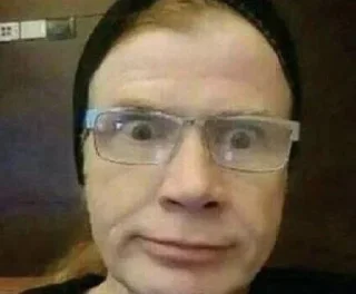 😟 emoji нйетсам вйед Telegram sticker 7 of 43